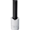 Hand Hex Bit Socket: 3/8" Drive, 3/8" Hex
