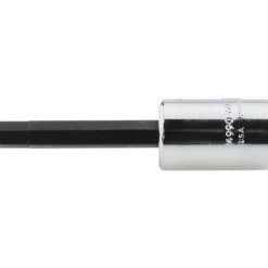 Hand Hex Bit Socket: 3/8" Drive, 6.00 mm Hex