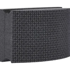 Hand Sanding Pad: Coated, Diamond, Medium Grade, Black