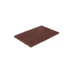 Hand Sanding Pad: Non-Woven, Aluminum Oxide, Fine Grade, Brown