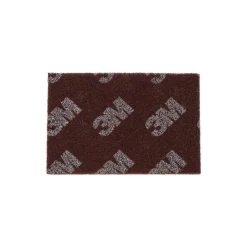 Hand Sanding Pad: Non-Woven, Aluminum Oxide, Fine Grade, Brown