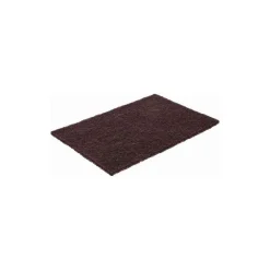 Hand Sanding Pad: Non-Woven, Aluminum Oxide, Super Fine Grade, Maroon