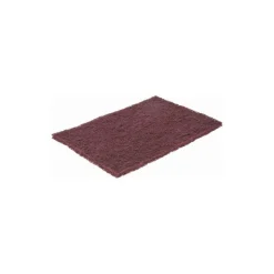 Hand Sanding Pad: Non-Woven, Aluminum Oxide, Very Fine Grade, Maroon
