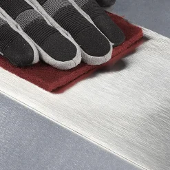 Hand Sanding Pad: Non-Woven, Aluminum Oxide, Very Fine Grade, Maroon