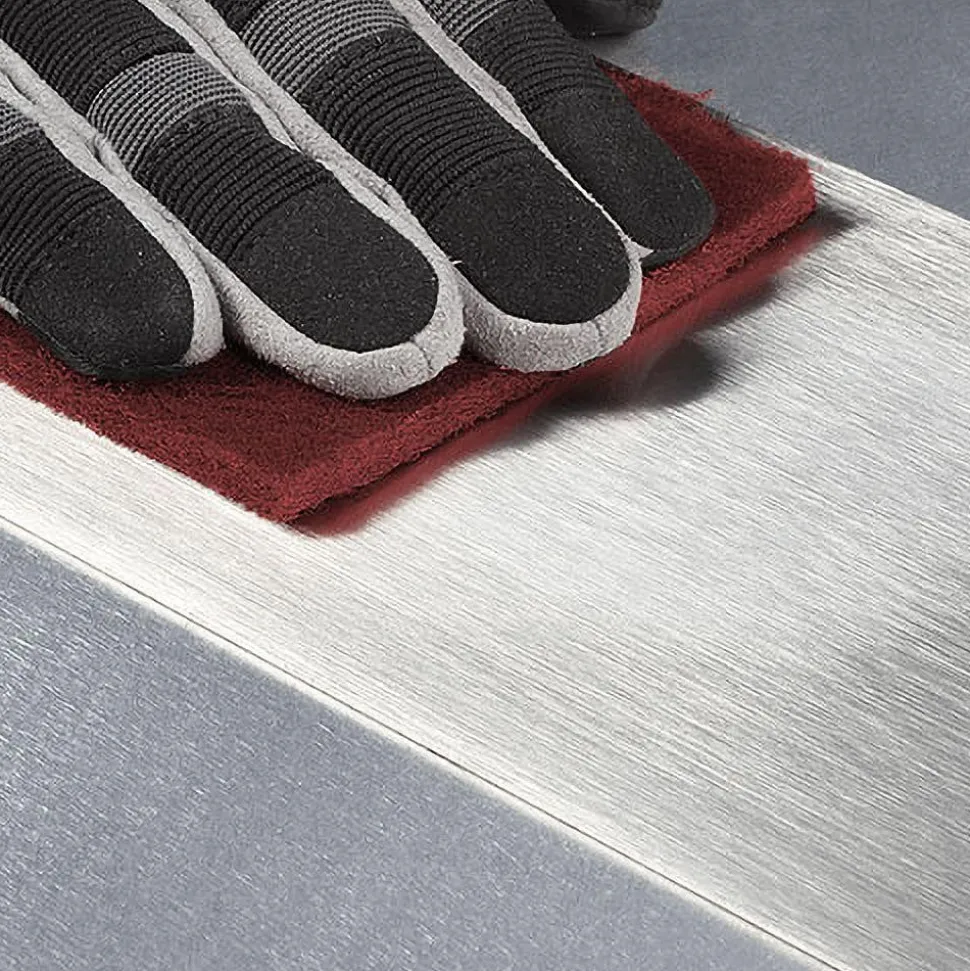 Hand Sanding Pad: Non-Woven, Aluminum Oxide, Very Fine Grade, Maroon