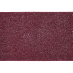 Hand Sanding Pad: Non-Woven, Aluminum Oxide, Super Fine Grade, Maroon