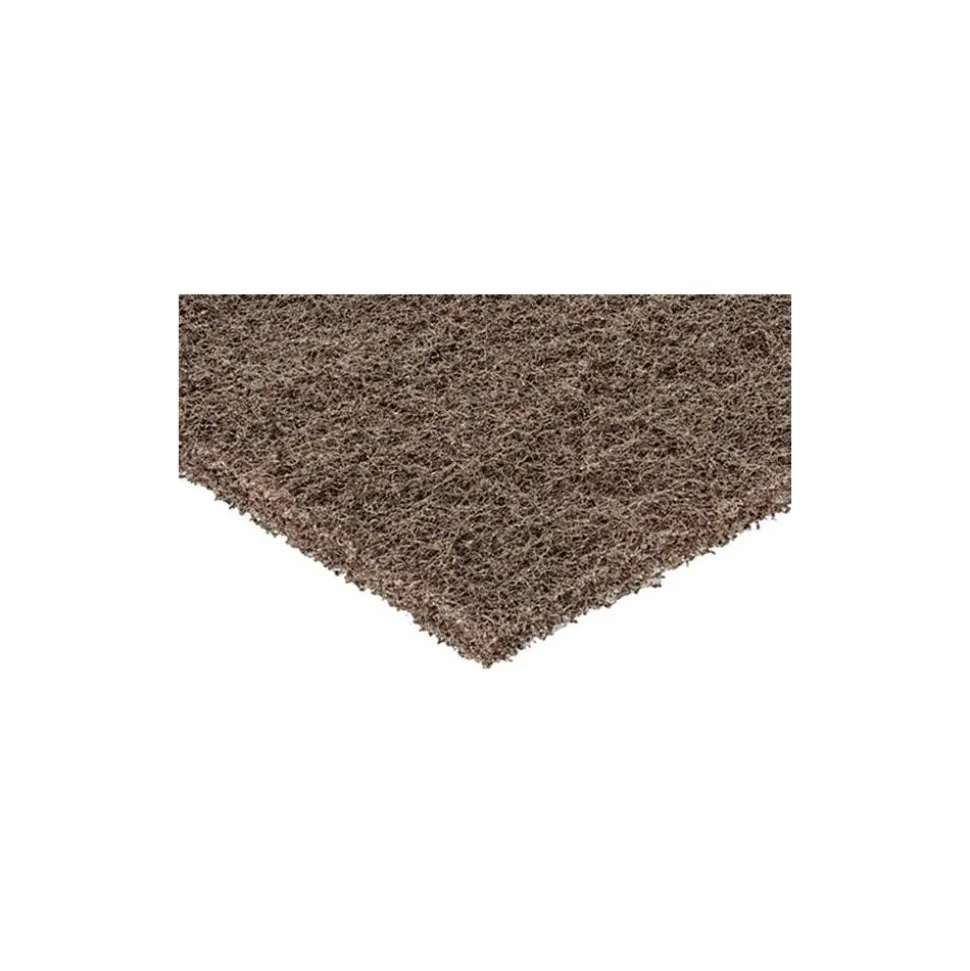 Hand Sanding Pad: Non-Woven, Aluminum Oxide, Coarse Grade, Tan