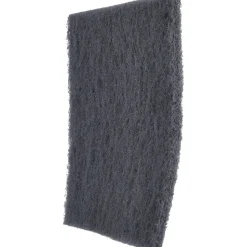 Hand Sanding Pad: Non-Woven, Silicon Carbide, Fine Grade, Gray