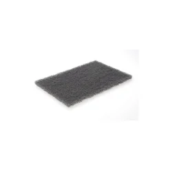 Hand Sanding Pad: Non-Woven, Silicon Carbide, Medium Grade, Gray
