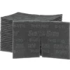 Hand Sanding Pad: Non-Woven, Silicon Carbide, Super Fine Grade, Gray