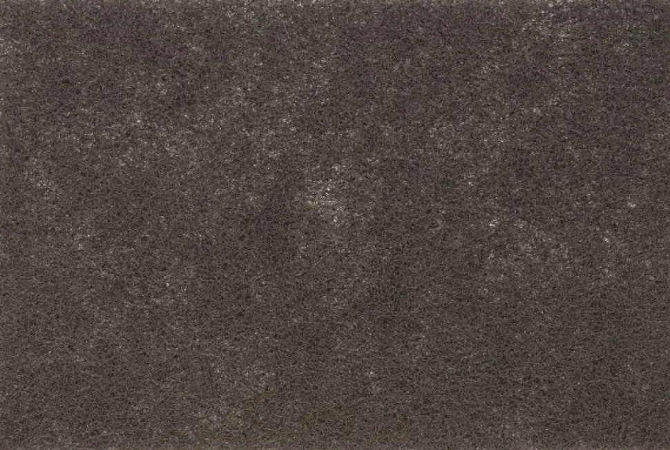Hand Sanding Pad: Non-Woven, Silicon Carbide, Super Fine Grade, Gray