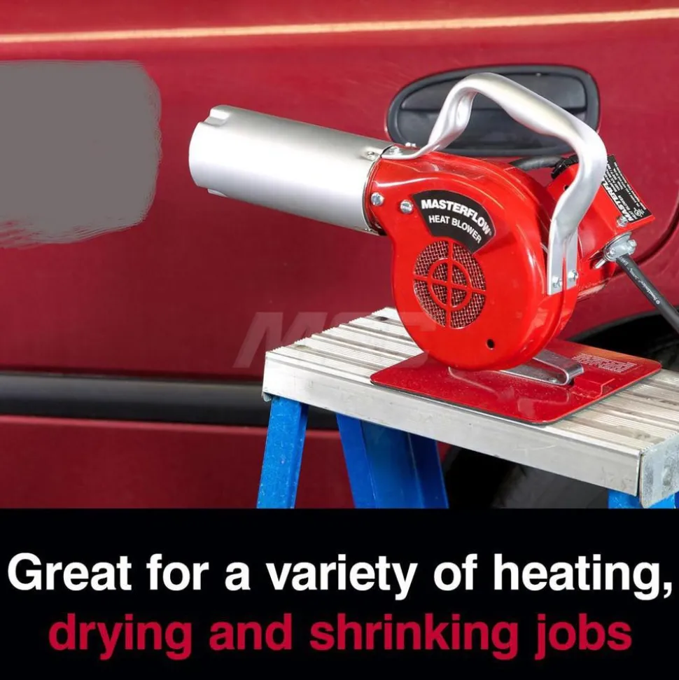Heat Blower: 500 °F, 47 CFM