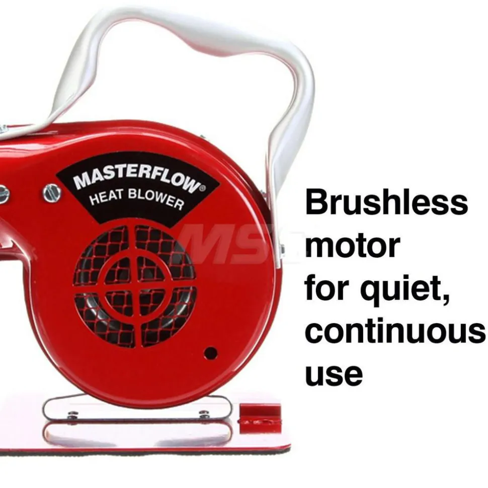 Heat Blower: 500 °F, 47 CFM