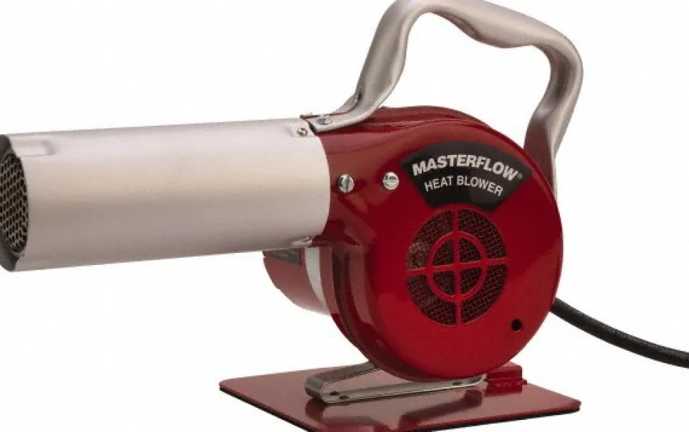 Heat Blower: 300 °F, 47 CFM