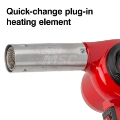 Heat Gun: 1200 °F, 27 CFM