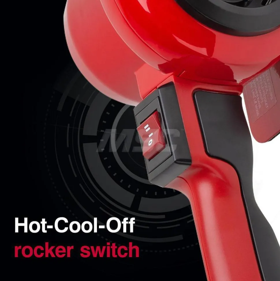 Heat Gun: 800 °F, 27 CFM