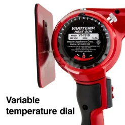 Heat Gun: 100 to 1200 °F, 27 CFM