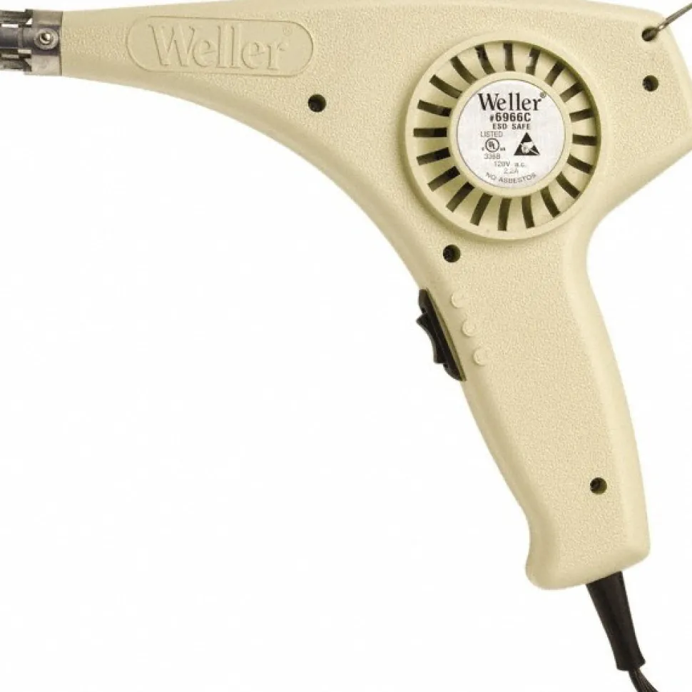 Heat Gun: 750 to 800 °F, 10.6 17.6 & 3.6 CFM