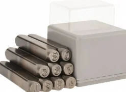 Heavy-Duty Stamp Set: 1/4" Character, 9 pc