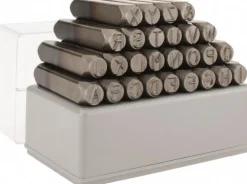 Heavy-Duty Stamp Set: 3/8" Character, 27 pc