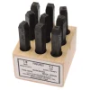 Heavy-Duty Stamp Set: 1/8" Character, 9 pc