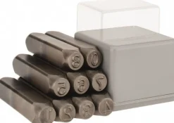 Heavy-Duty Stamp Set: 5/16" Character, 9 pc
