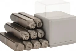 Heavy-Duty Stamp Set: 3/8" Character, 9 pc