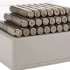 Heavy-Duty Stamp Set: 1/4" Character, 27 pc