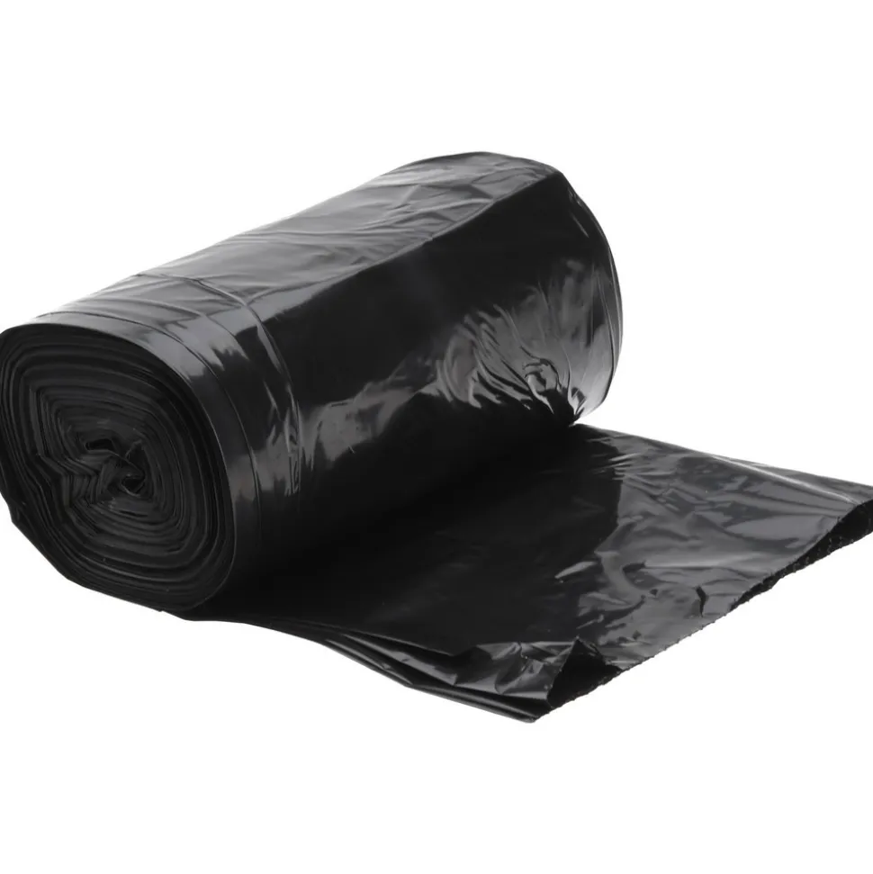 Heavy Duty Trash Bags: 30.000 gal, 1.35 mil, Pack of 100