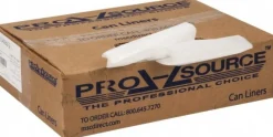 Heavy Duty Trash Bags: 16.000 gal, 1 mil, Pack of 250