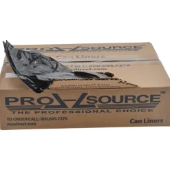 Heavy Duty Trash Bags: 33.000 gal, 1.35 mil, Pack of 100