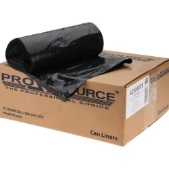 Heavy Duty Trash Bags: 60.000 gal, 1.1 mil, Pack of 100