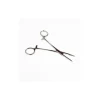 Hemostat Tweezer: All Purpose, Stainless Steel, Straight Tip, 5-1/2" OAL