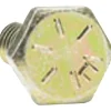 Hex Head Cap Screw: 5/8-11, 2-1/2" Length Under Head, Grade 5 Steel, Zinc Finish