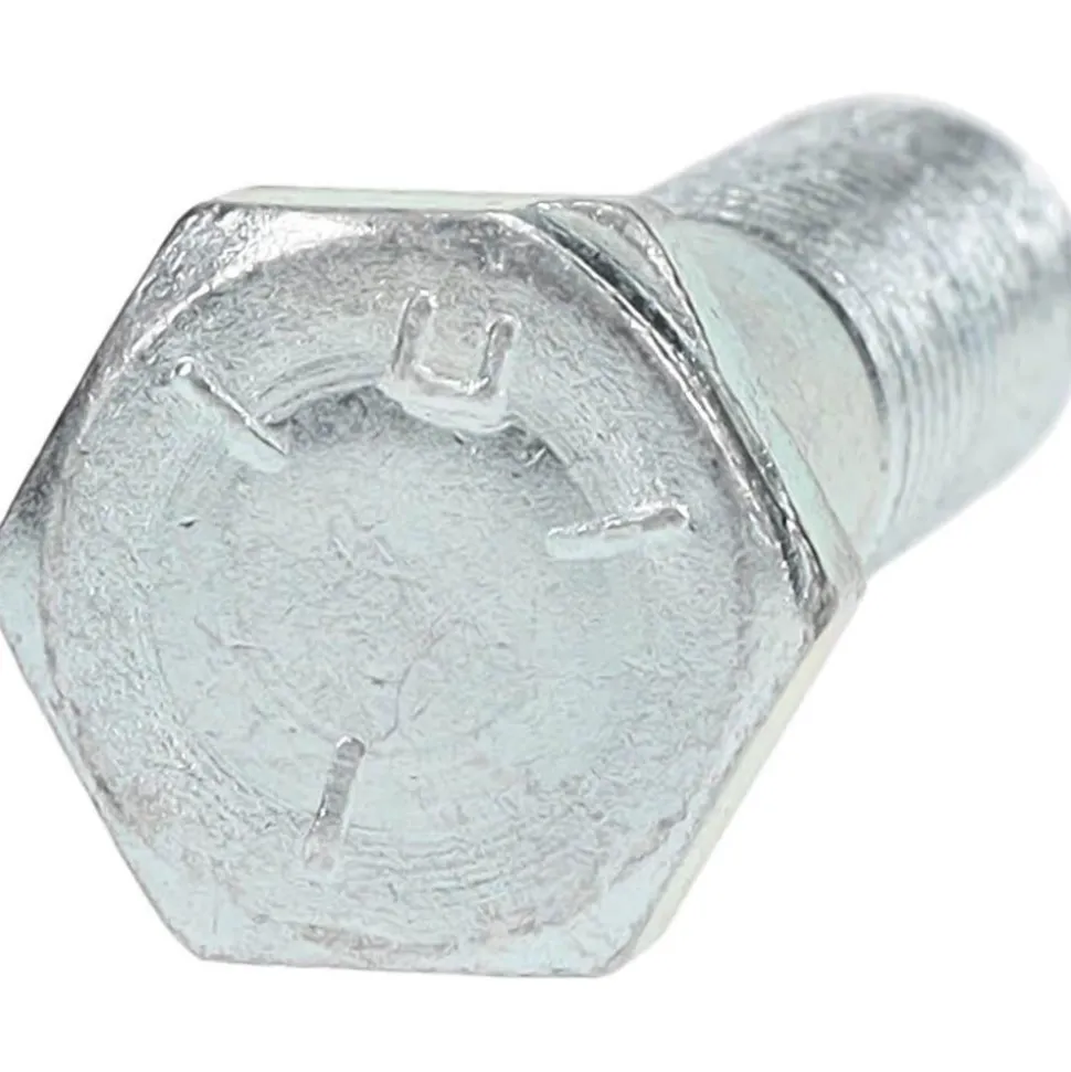 Hex Head Cap Screw: 5/8-11, 3" Length Under Head, Grade 5 Steel, Zinc Finish