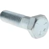 Hex Head Cap Screw: 1/2-13, 2" Length Under Head, Grade 5 Steel, Zinc Finish