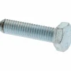 Hex Head Cap Screw: M6x1, 25.00 mm Length Under Head, Grade 10.9 Steel, Zinc Finish
