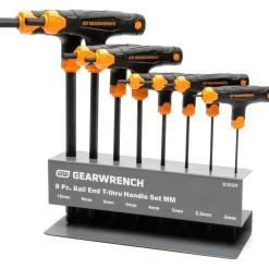 Hex Key Sets: Tool Type: Hex; Handle Type: T-Handle; Measurement Type: Metric