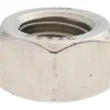 Hex Nut: 5/8-11, Grade 18-8 Stainless Steel, Bright/Uncoated Finish