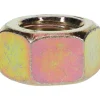 Hex Nut: 3/4-10, Grade 8 Steel, Yellow Zinc Dichromate Finish