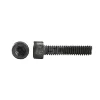 Hex Socket Cap Screw: 1/2-13, 1-1/2" Length Under Head, Alloy Steel, Black Oxide Finish