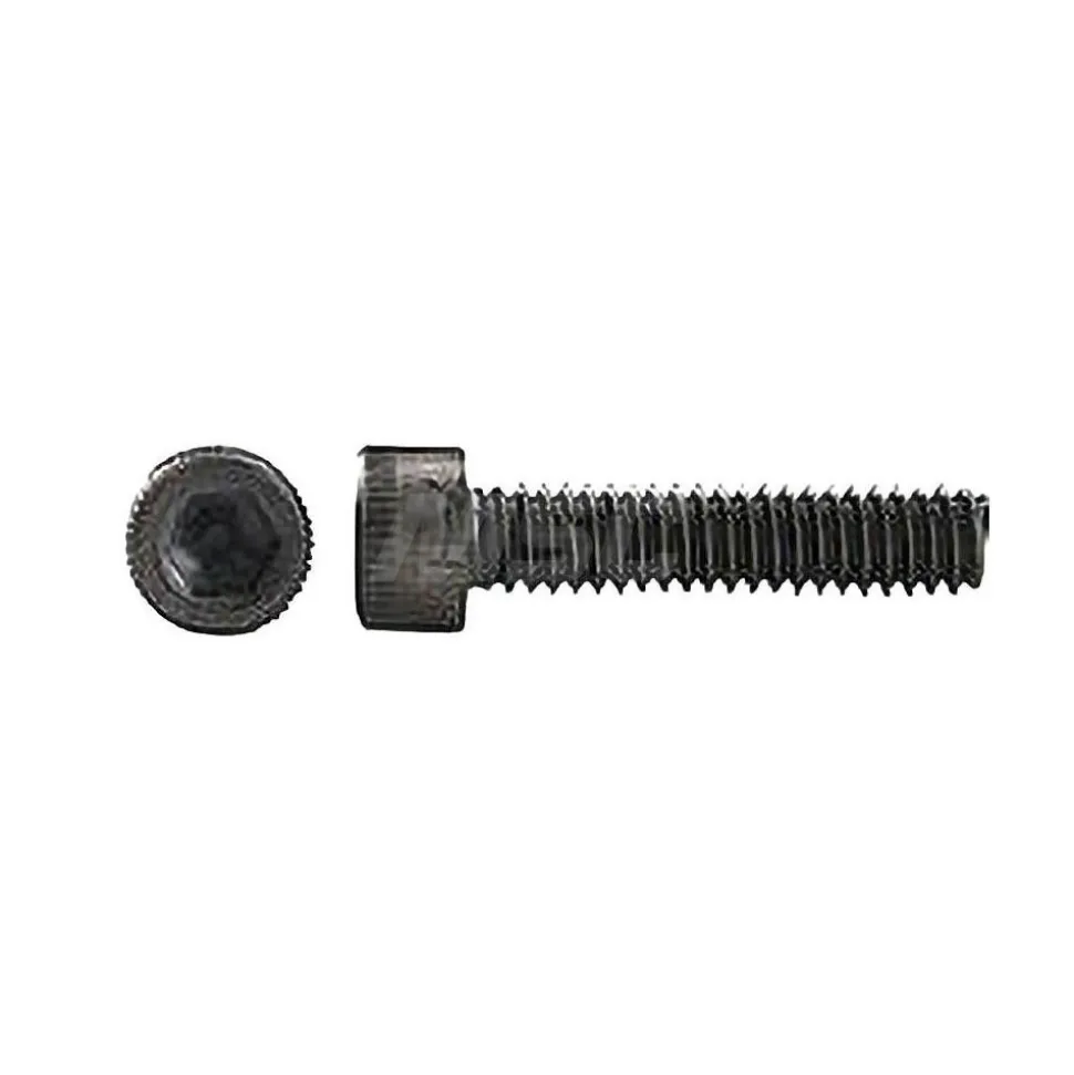 Hex Socket Cap Screw: 1/2-13, 1-1/2" Length Under Head, Alloy Steel, Black Oxide Finish