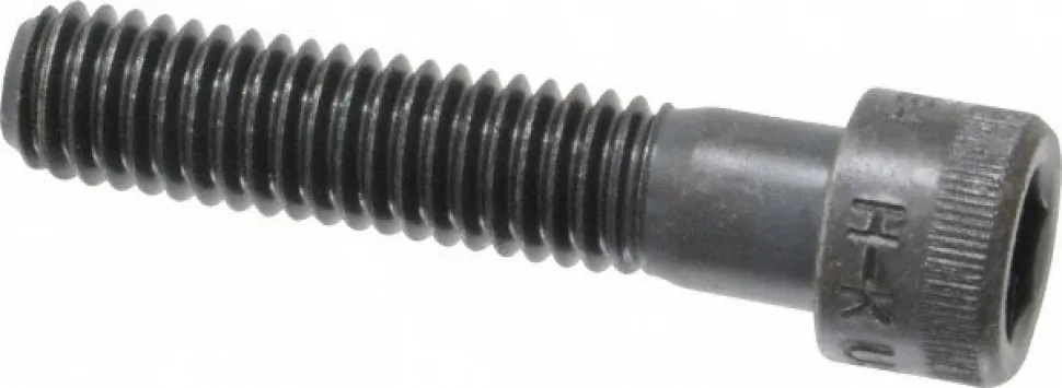 Hex Socket Cap Screw: 3/8-16, 1-3/4" Length Under Head, Alloy Steel, Black Oxide Finish