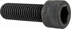 Hex Socket Cap Screw: 5/8-11, 2" Length Under Head, Alloy Steel, Black Oxide Finish