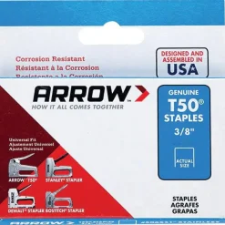 High Carbon Steel Heavy-Duty Staple: 3/8" Leg Length