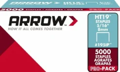 High Carbon Steel Light-Duty Staple: 5/16" Leg Length