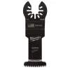 1-3/8” High Carbon Steel Precision Tooth Hardwood Universal Fit Oscillating Multi-Tool Blade