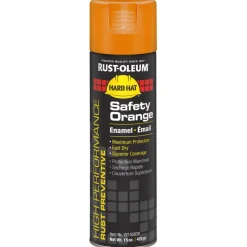 High Performance V2100 Enamel Spray Paint, Safety Orange, Gloss, 15 oz