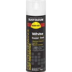 High Performance V2100 Enamel Spray Paint, White, Gloss, 15 oz