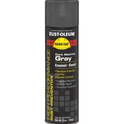 High Performance V2100 Enamel Spray Paint, Dark Machine Gray, Gloss, 15 oz